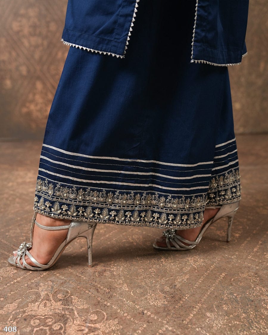 Premium Cotton Embroidered Suit with Dupatta