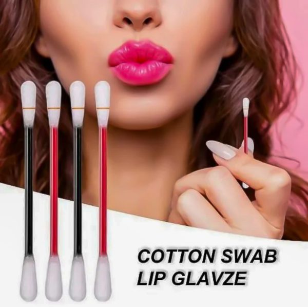 20 Pcs Long-Lasting Cotton Bud Lipstick Lip Tint – Multicolor Charm