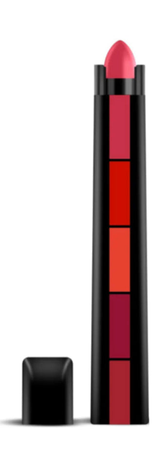 5-in-1 Huda Beauty Lipstick Shades – Velvet Matte Perfection