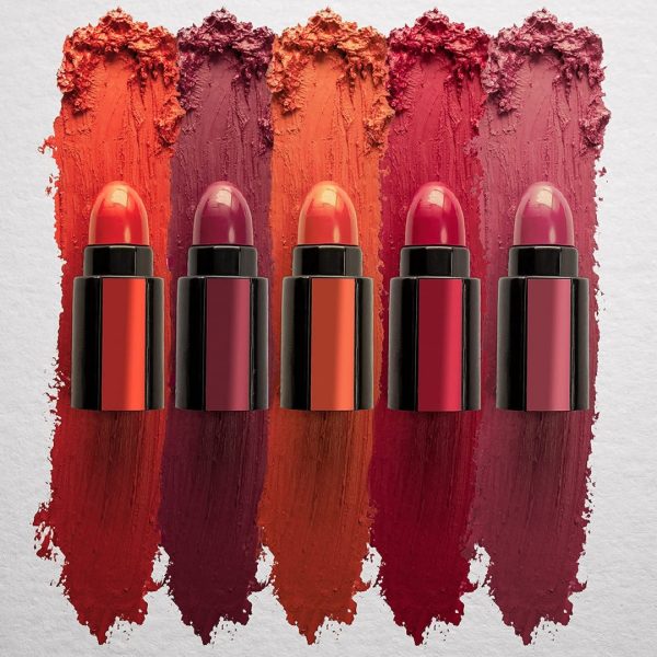 5-in-1 Huda Beauty Lipstick Shades – Velvet Matte Perfection