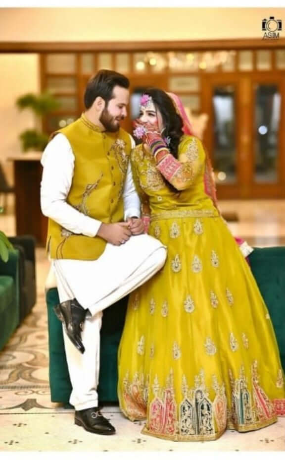 Raw Silk Lehenga Set with Full Handwork – 3 Piece Stitched