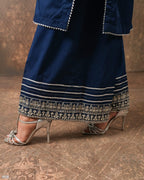 Premium Cotton Embroidered Suit with Dupatta