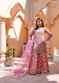 Mauve Pink Elegance - 3PC Embellished Gharara Set