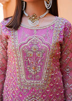 Mauve Pink Elegance - 3PC Embellished Gharara Set