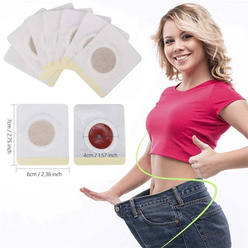 (Pack of 30) Slim Herbal Patches – Belly, Waist, & Cellulite Burner for Weight Loss