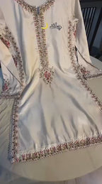 Premium Silk Embroidered Farshi Shalwar Collection