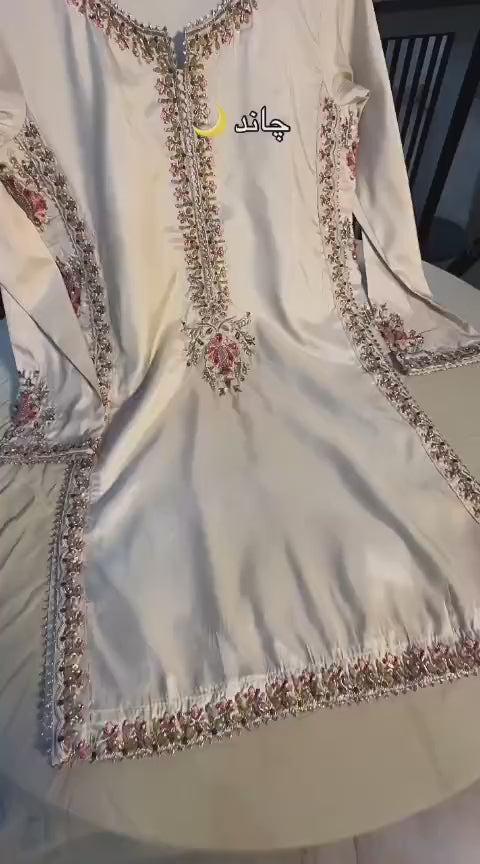 Premium Silk Embroidered Farshi Shalwar Collection